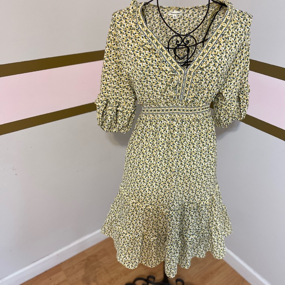 Max studio v next ruffle dress